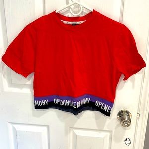 Opening ceremony croptop